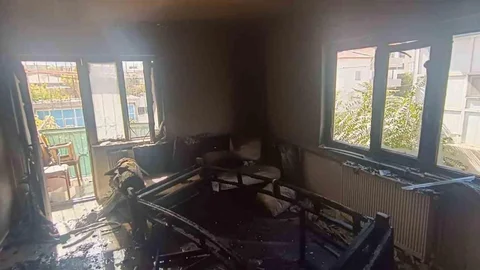 Kahramanmaraş'ta İkamet Yangını