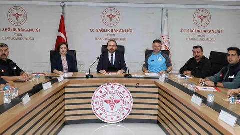 Aydın'da Sağlık Tatbikatı Hazırlıkları Başladı