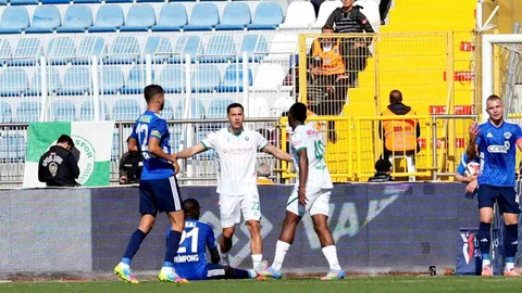 İstanbul'da Kasımpaşa ile Konyaspor karşı karşıya geldi