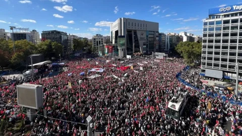 Bakan Yerlikaya " Ankara Gazze İçin Ayağa Kalktı "