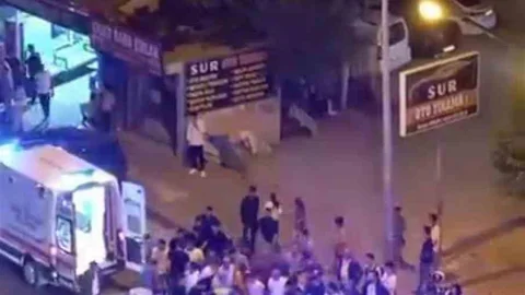 Diyarbakır'da motosiklet kazası