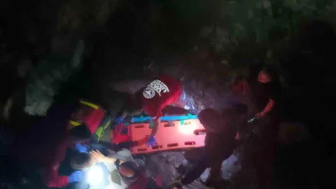 Van'da turist kaza geçirdi