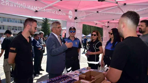 Muğla'da uyuşturucu ile mücadele bilgilendirmesi yapıldı