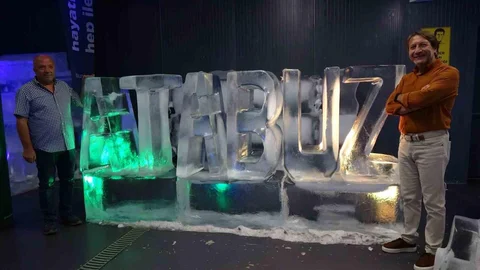 Erzurum'daki buz müzesi dikkat çekiyor