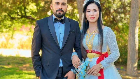 Yüksekova'da Vietnamlı kadın Müslüman olduktan sonra evlendi