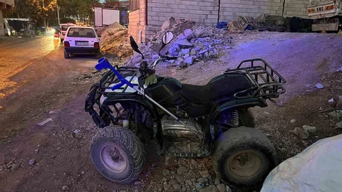 Gölbaşı'nda ATV Devrildi