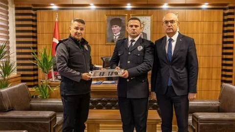 Bilecik'te terfi töreni