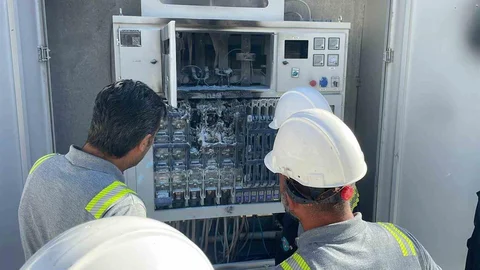 Karaman'da trafo yangını mahalleliyi tedirgin etti