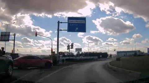 Çerkezköy'de kaza tehlikesi sözlü tartışmayla son buldu