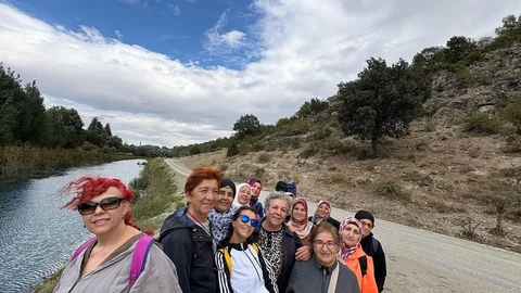 Kütahya'da doğa yürüyüşü etkinliği