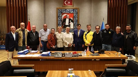 Kütahya'da Nienhagen Heyetiyle Görüşme