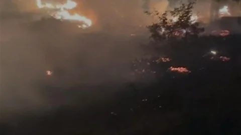 Elazığ'da otluk alan yangınları kontrol altına alındı