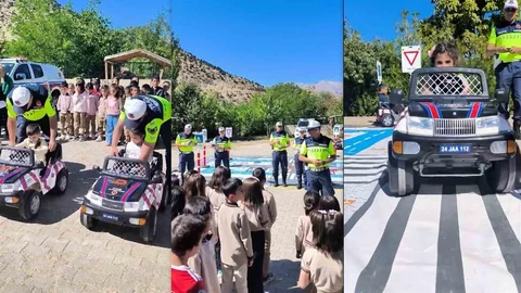 Erzincan'da jandarma öğrencilerle buluştu