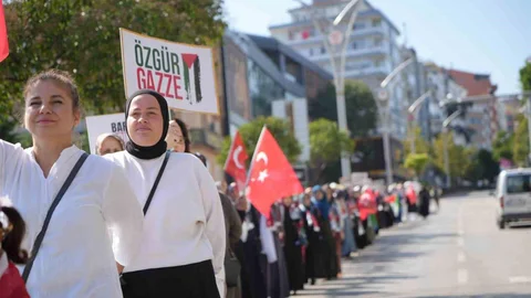Gazze için Sessiz Çığlık Zinciri