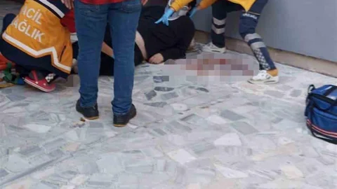 Sinop'ta yüksekten düşerek yaralanan genç hastaneye sevk edildi