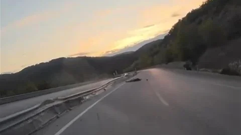 Çanakkale'de motosiklet kazası