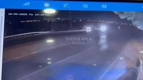 Tarsus’ta Korkunç Kazanın Görüntüleri Ortaya Çıktı: 1 Ölü, 4 Yaralı