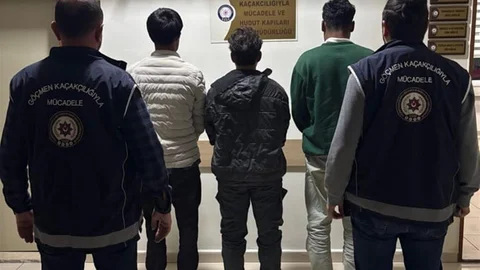 Amasya'da 3 kaçak göçmen yakalandı