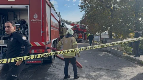 Beylikdüzü'nde fabrika yangını