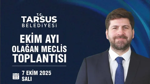 Tarsus Belediye Meclisi Toplanıyor