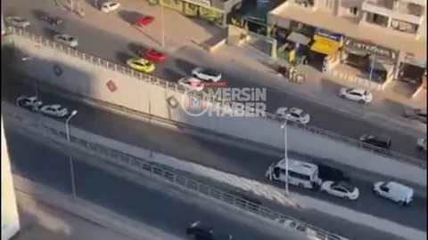 Mersin’de Üniversite Kavşağında Ardı Ardına Kaza!