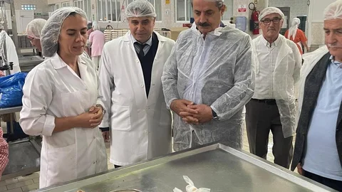 Bursa’da Kardelen Kestane Şekeri ziyareti