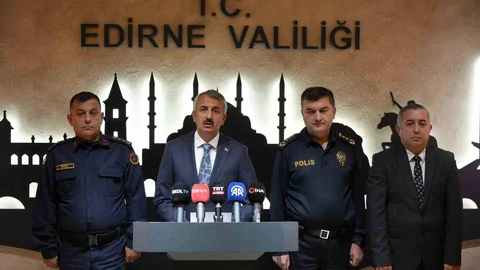 Edirne'de 9 ayda 287 terör örgütü üyesi yakalandı