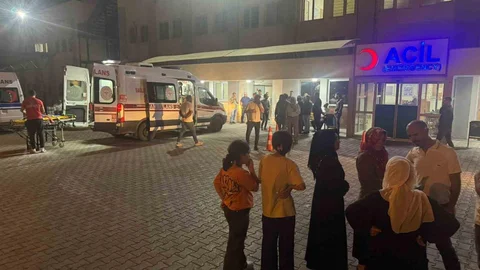 Kurtalan'da Fıstık İşçilerini Taşıyan Minibüs Kazası