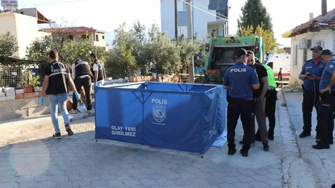 Denizli'de çöp kamyonunun çarptığı yaşlı kadın hayatını kaybetti