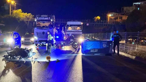 Muğla'da Motosiklet Kazası