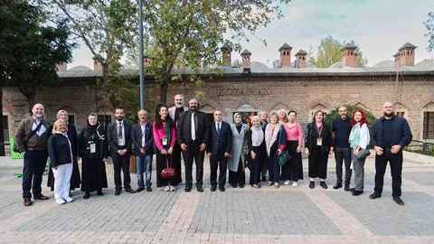 Bursa'da GETAT Merkezine uluslararası ziyaret