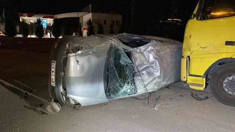 Elazığ’da trafik kazası: 3 yaralı