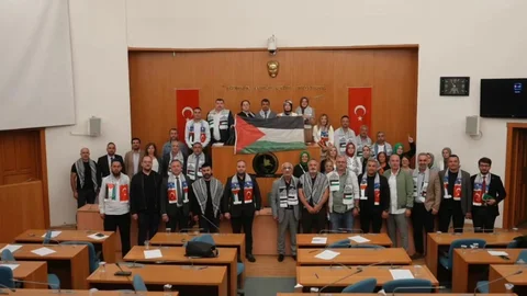 Düzce'de Gazze kardeş şehir ilan edildi