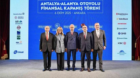 Antalya-Alanya Otoyolu Projesi'ne 1,7 milyar euro kredi sağlandı