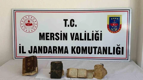 Mersin'de Tarihi Eser Operasyonu