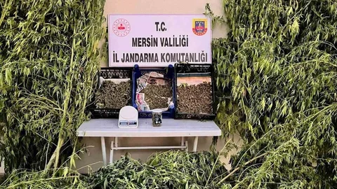 Mersin'de Uyuşturucu Operasyonu
