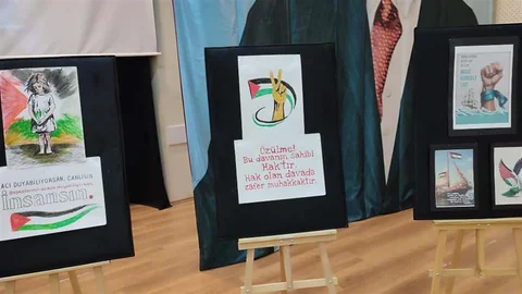 Ankara'da Gazze'deki masumlar anıldı