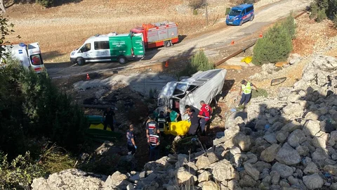 Mersin'de Minibüs Kazası