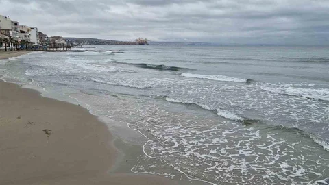 Tekirdağ'da Poyraz Balıkçıları Limana Döndü