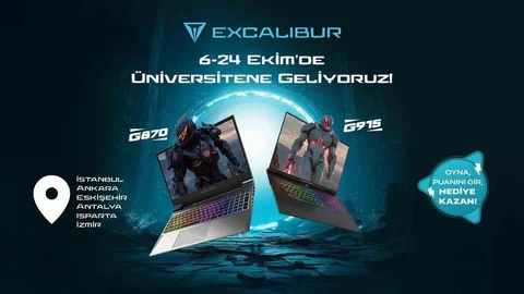 İstanbul'da Excalibur Etkinliği