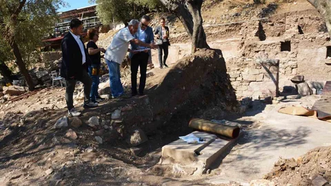 Balıkesir'de Antandros Kazıları İncelendi