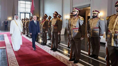 Milli Savunma Bakanı Güler, Katar'da mevkidaşıyla bir araya geldi