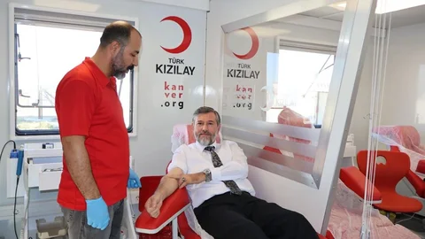 Hatay'da kan bağış kampanyası