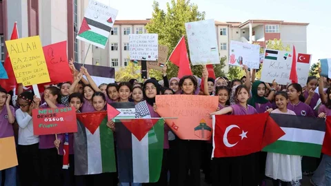 Adıyaman'da Filistin için farkındalık etkinliği