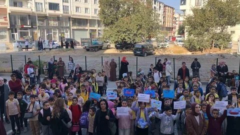 Iğdır'da Gazze'ye destek etkinliği yapıldı