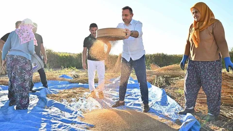 Başkan Güngör, Manavgat Altın Susamı’nın Türkiye’nin en kaliteli susamı olduğunu vurguladı.