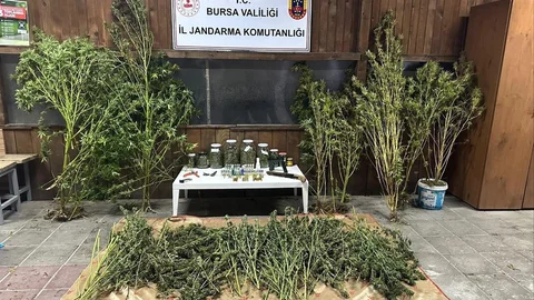 İnegöl'de uyuşturucu operasyonu