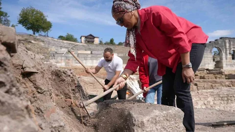 Düzce'de Tarihi Kazı Çalışmalarına Destek