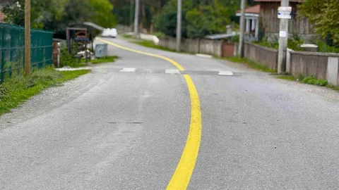 Düzce'de Yol Çizgi Çalışmaları Tamamlandı