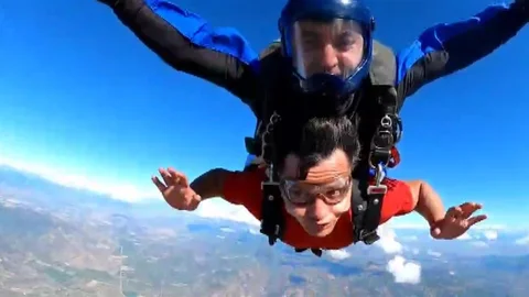 İzmir'de engelli sporcudan heyecan verici atlayış